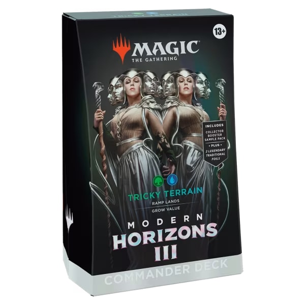MODERN HORIZONS 3 - COMMANDER DECK-TRICKY TERRAIN1