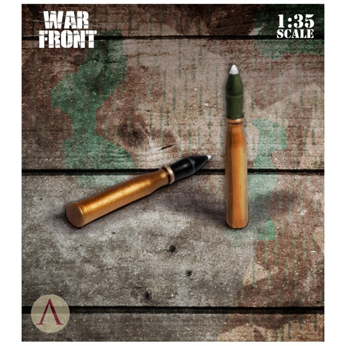 WARFRONT ACCESORIES 1:35: GERMAN SUPPLIES - AMMO BOX AND AMMUNITION3
