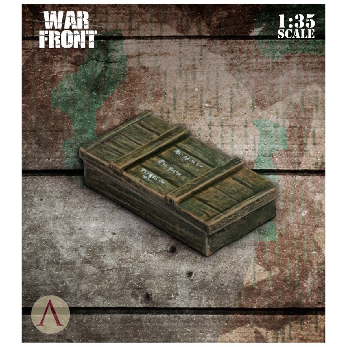 WARFRONT ACCESORIES 1:35: GERMAN SUPPLIES - AMMO BOX AND AMMUNITION5