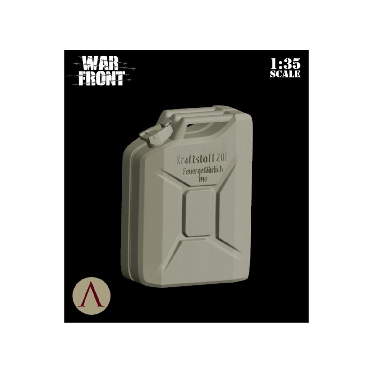 WARFRONT ACCESORIES 1:35: GERMAN SUPPLIES - FUEL DRUMS AND JERRYCANS7
