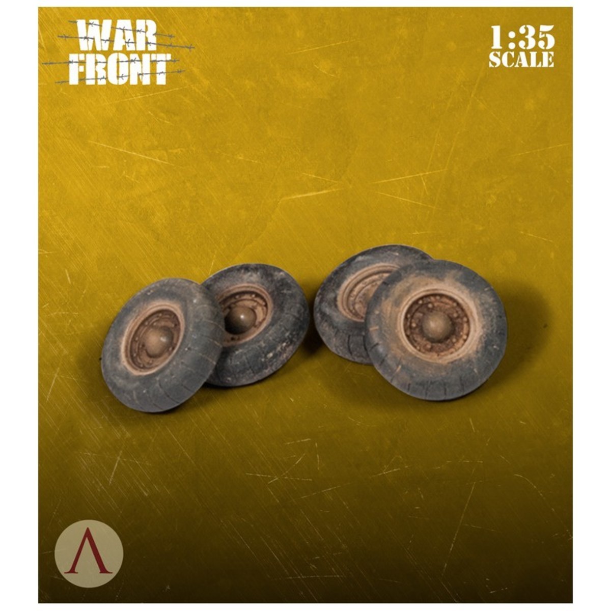 WARFRONT ACCESORIES 1:35: GERMAN SUPPLIES - WHEELS1