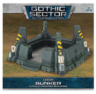 BATTLEFIELD IN A BOX: GOTHIC SECTOR- LEGION BUNKER (X1), 30MM SCALE1
