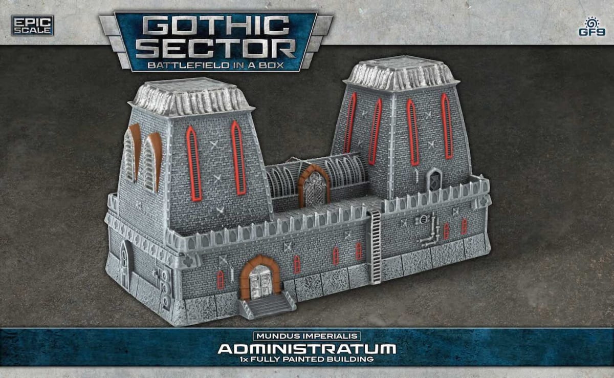 BATTLEFIELD IN A BOX: MUNDUS IMPERIALIS- ADMINISTRATUM (X1), 30MM SCALE1