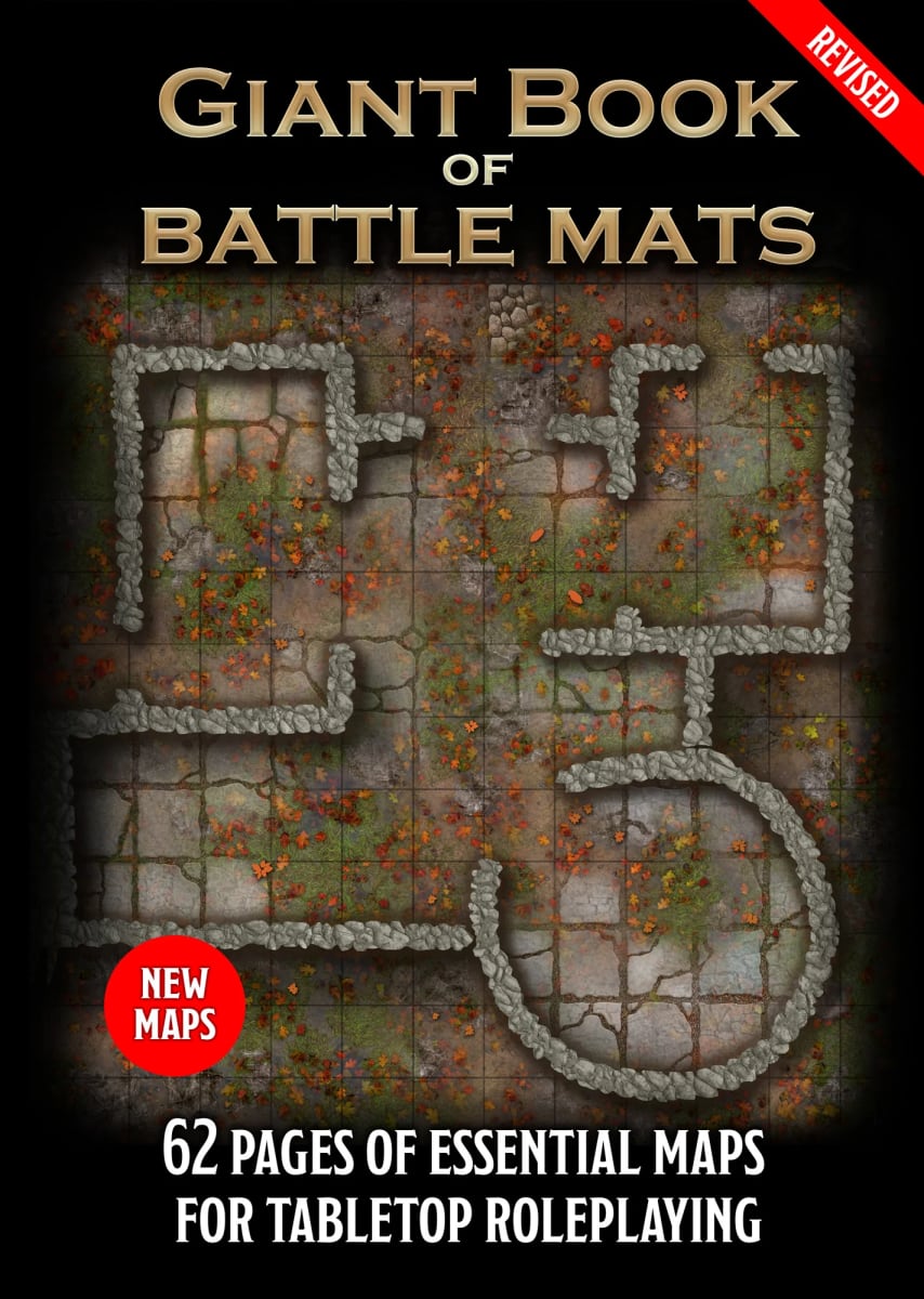 BATTLE MAP - GIANT BOOK OF BATTLE MATS, REVISED1