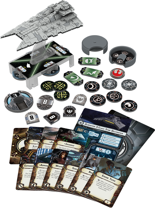 STAR WARS ARMADA: GLADIATOR CLASS STAR DESTROYER (INGLES)2