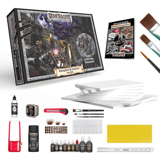 ARMY PAINTER GAMEMASTER: DUNGEONS & CAVERN CORE SET1