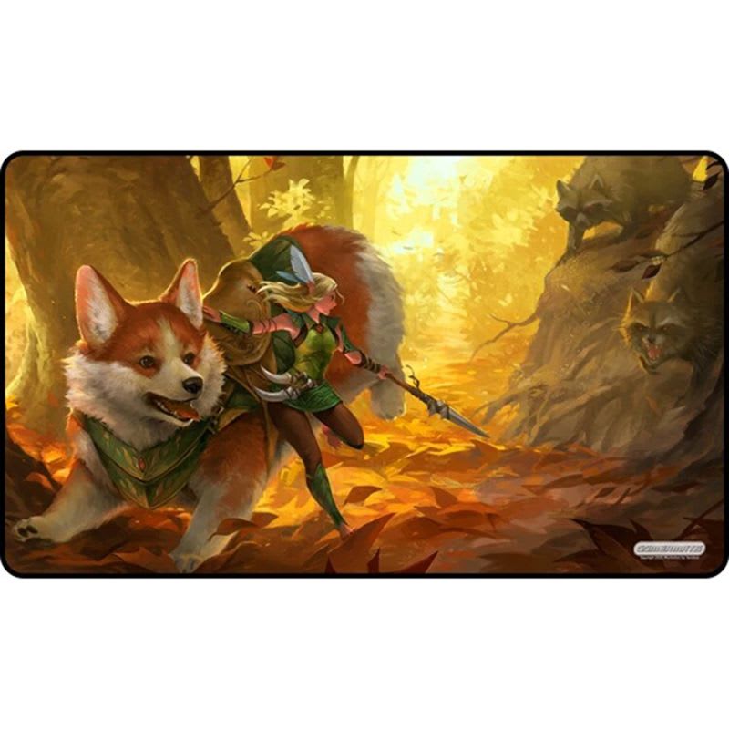 PLAYMAT: CORGI AND ELF1