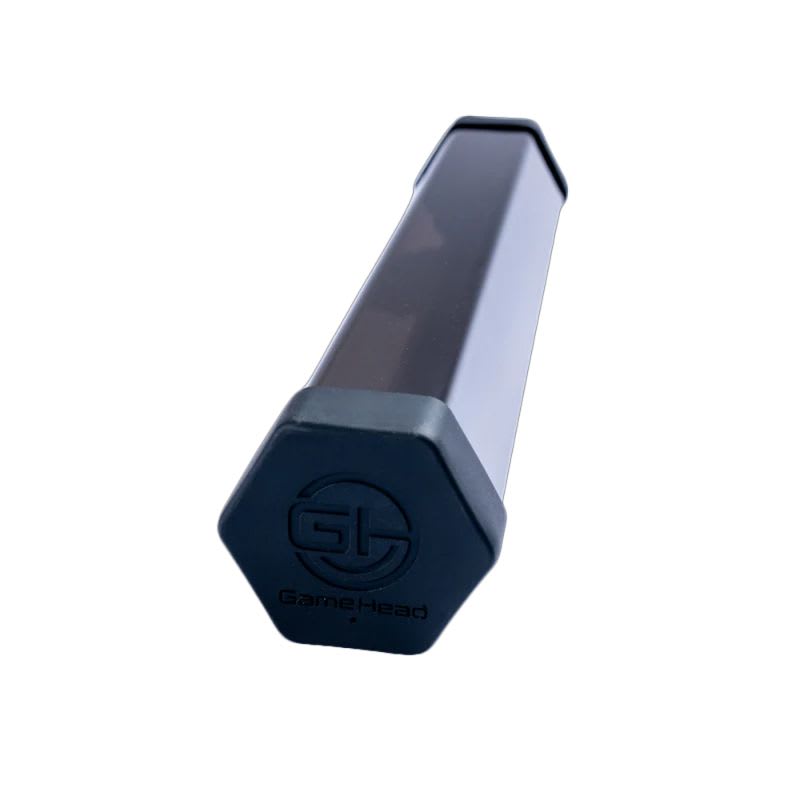 TUBE: PLAYMAT- GAMEHEAD HEX TUBE- BLACK1