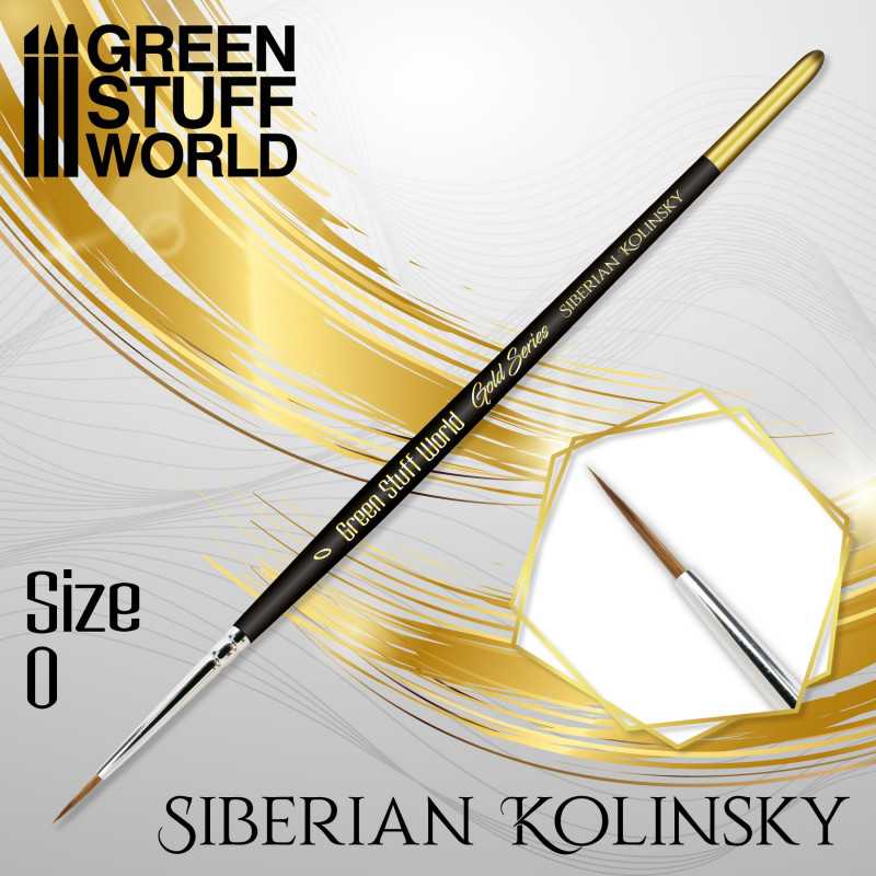 GOLD SERIES PINCEL KOLINSKY SIBERIANO - 01