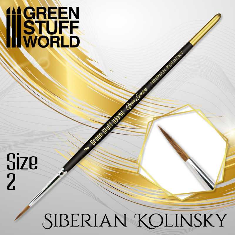 GOLD SERIES PINCEL KOLINSKY SIBERIANO - 21