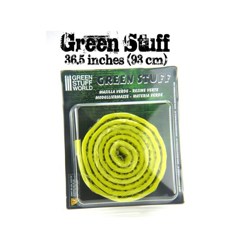 MASILLA VERDE - GREEN STUFF KNEADATITE 36.5 (93CM)2