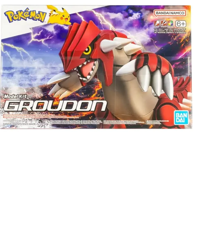 MODEL KIT POKEMON GROUDON BANDAI HOBBY1