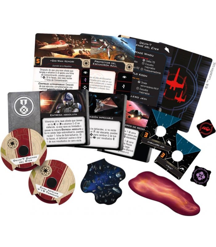 STAR WARS X-WING 2ND ED GUARDIANES DE LA REPUBLICA (ESPAÑOL)3