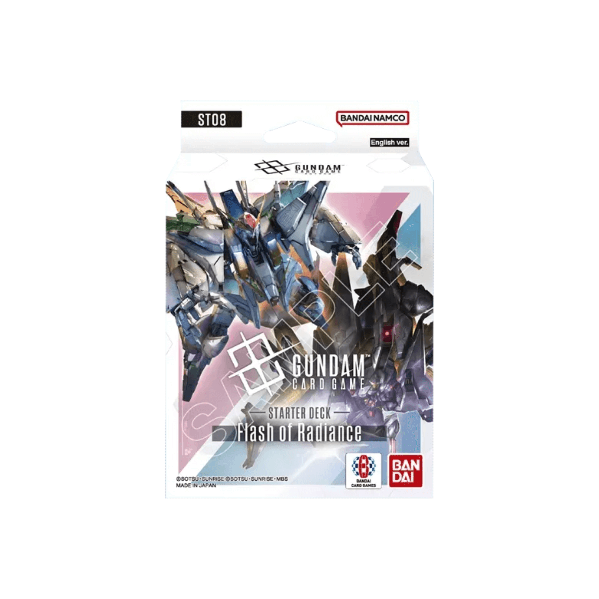 GUNDAM CARD GAME: STARTER DECK DISPLAY- 08 FLASH OF RADIANCE [ST08]1