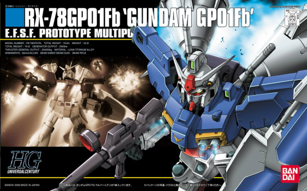 1/144 HGUC RX-78 GP01FB1