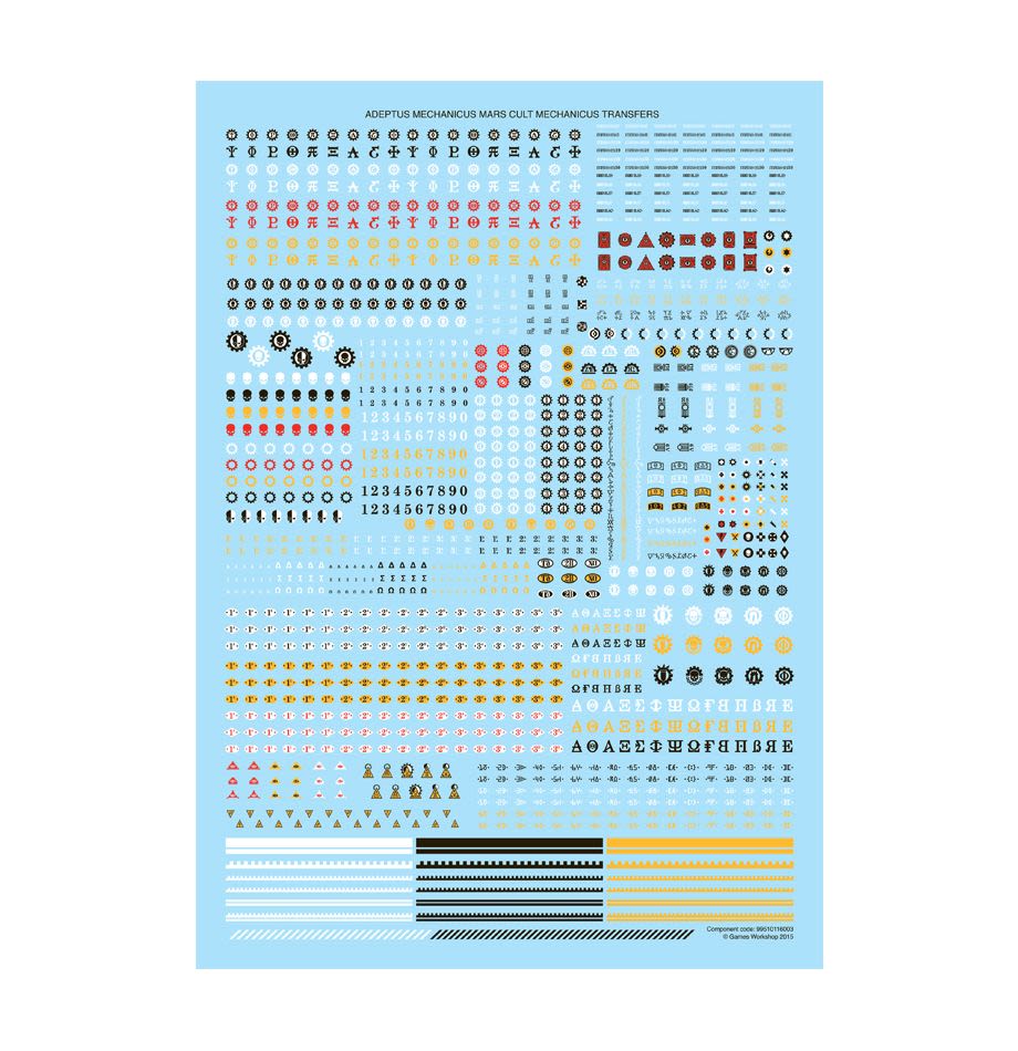 MARS CULT MECHANICUS TRANSFER SHEETS1