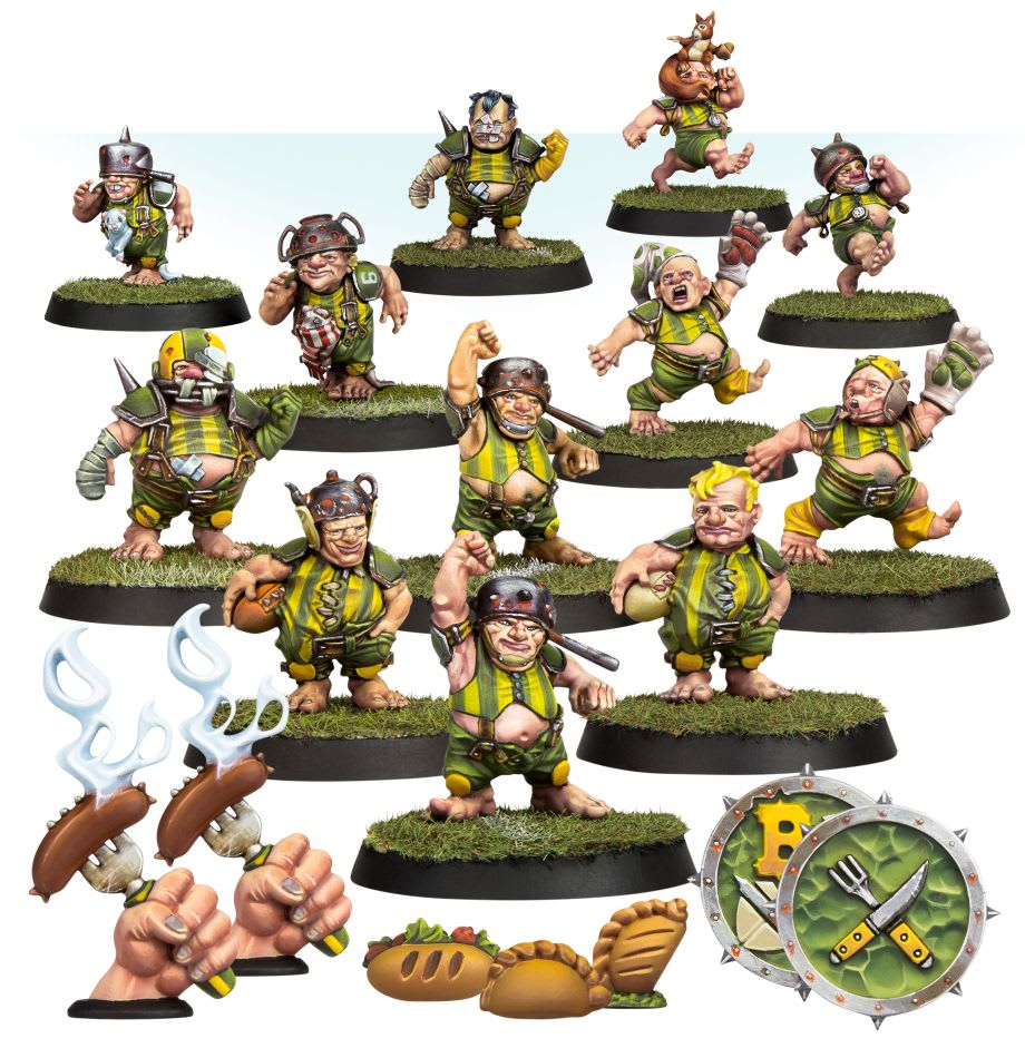 BLOOD BOWL: HALFLING TEAM1