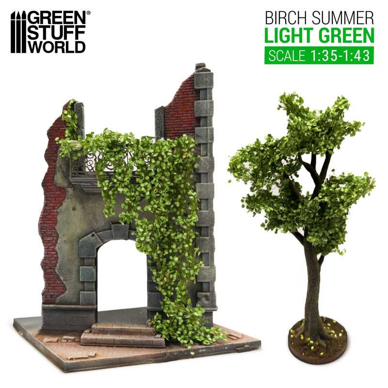 HIEDRA MODELISMO - ABEDUL VERDE CLARO - GRANDE2