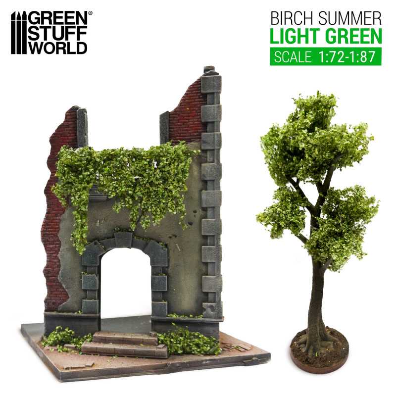HIEDRA MODELISMO - ABEDUL VERDE CLARO - PEQUEÑO2