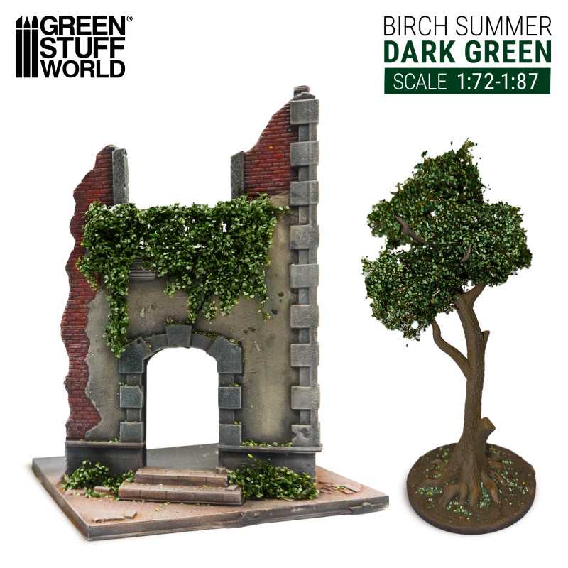 HIEDRA MODELISMO - ABEDUL VERDE OSCURO - PEQUEÑO2