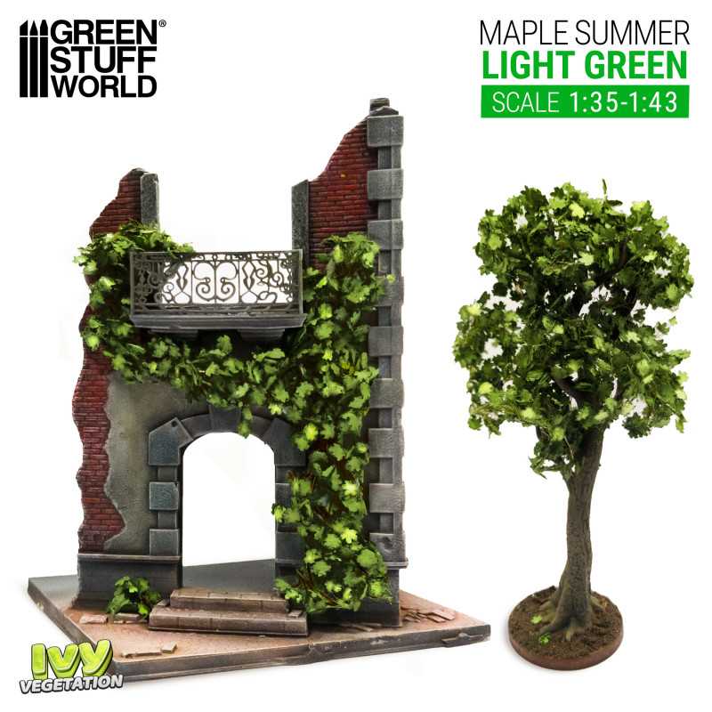 HIEDRA MODELISMO - ARCE VERDE CLARO - GRANDE1