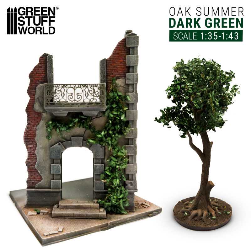 HIEDRA MODELISMO - ROBLE VERDE OSCURO - GRANDE1