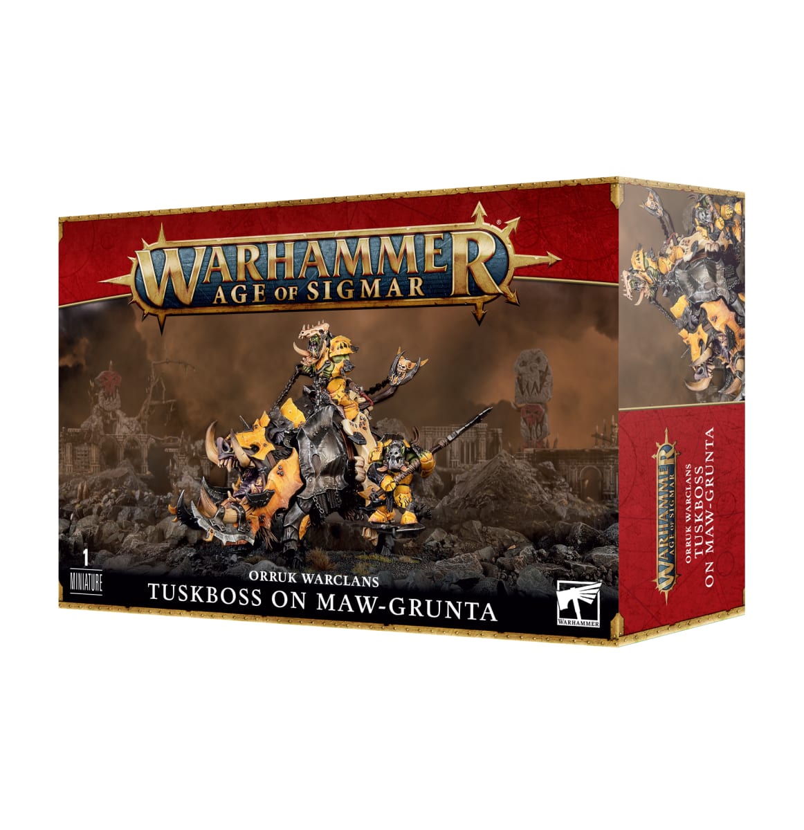 ORRUK WARCLANS: TUSKBOSS ON MAW-GRUNTA1