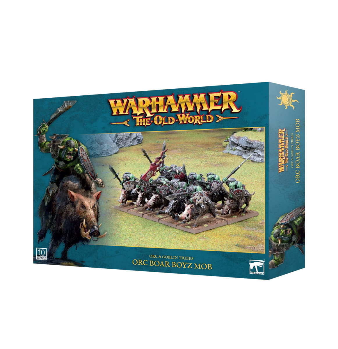 ORC & GOBLIN TRIBES: ORC BOAR BOYZ MOB1