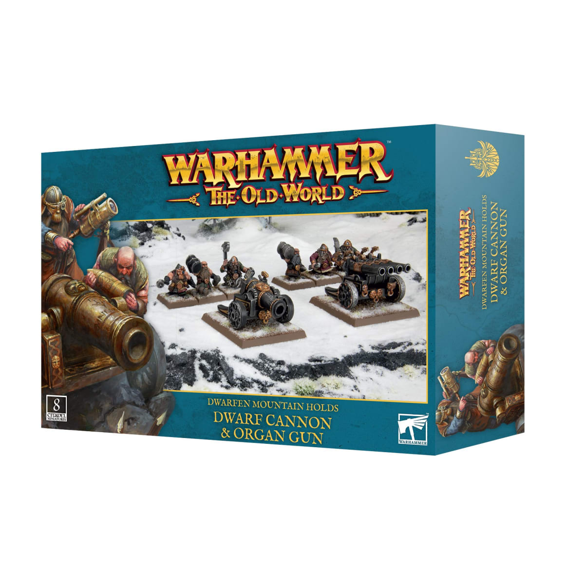 DWARFEN M/HOLDS:DWARF CANNON & ORGAN GUN1