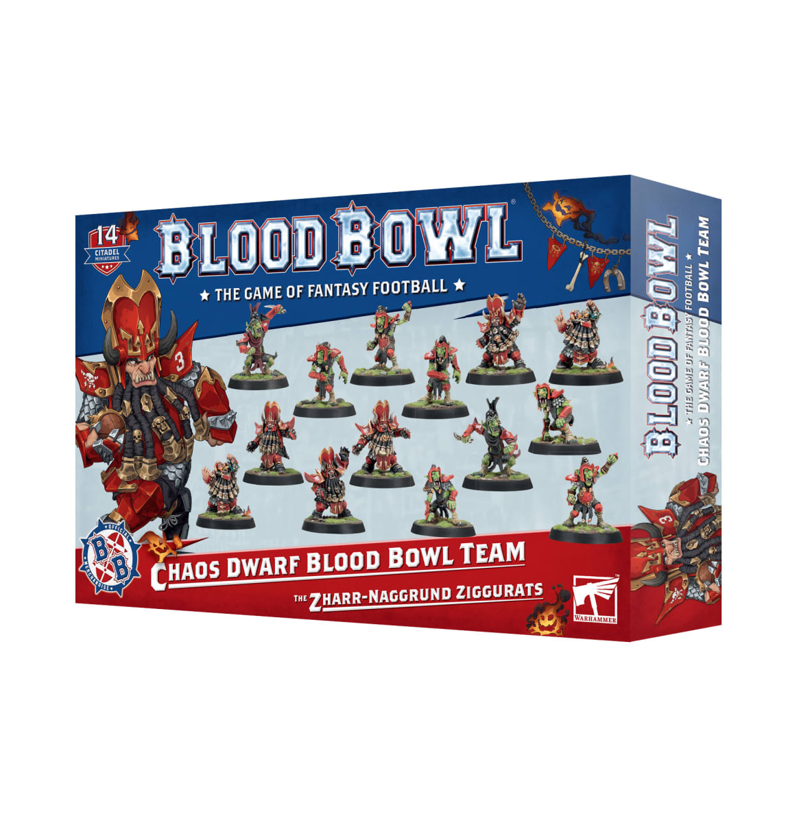 BLOOD BOWL: CHAOS DWARF TEAM1