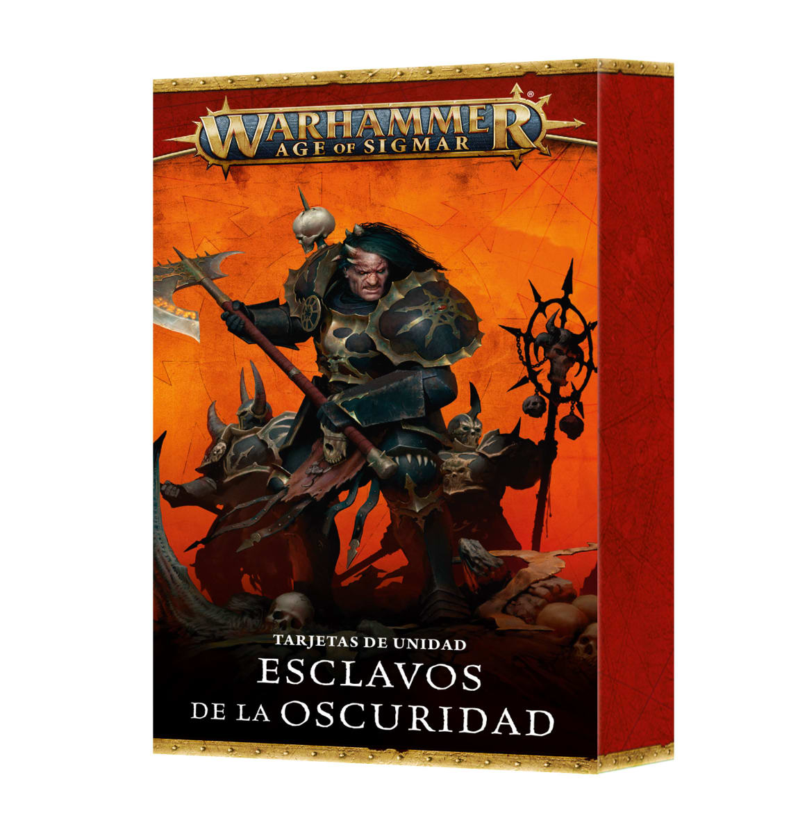 WARSCROLL CARD: SLAVES TO DARKNESS (SPA)1