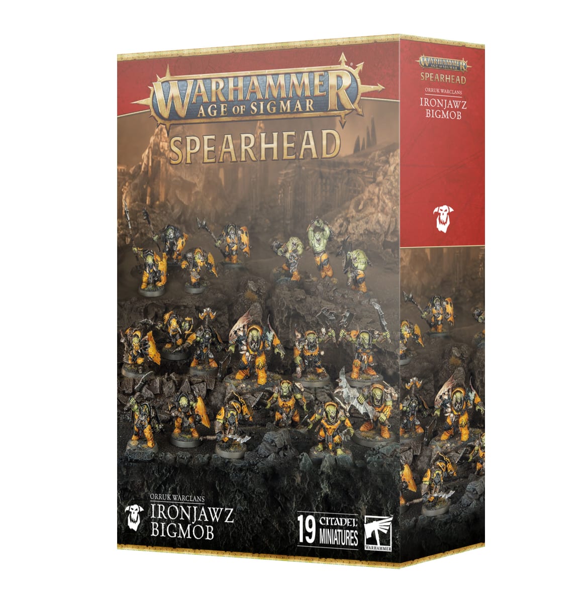 SPEARHEAD:ORRUK WARCLANS IRONJAWZ BIGMOB1