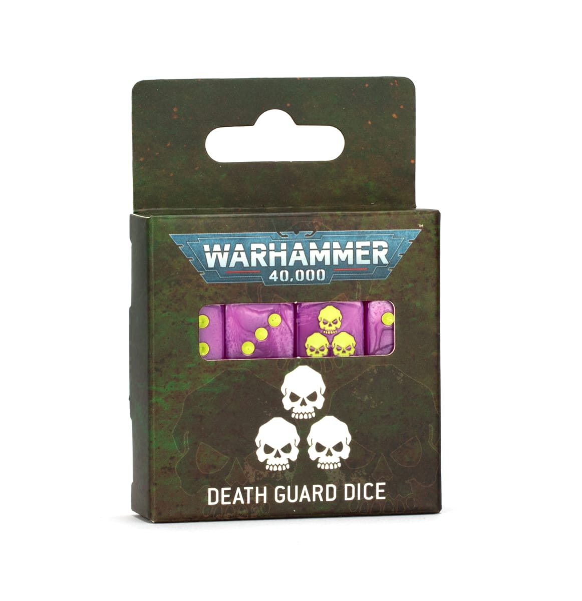 WARHAMMER 40000: DEATH GUARD DICE SET1