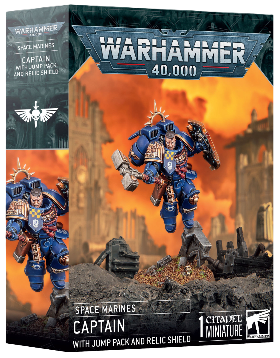 S/M: CAPTAIN W/JUMP PACK & RELIC SHIELD1