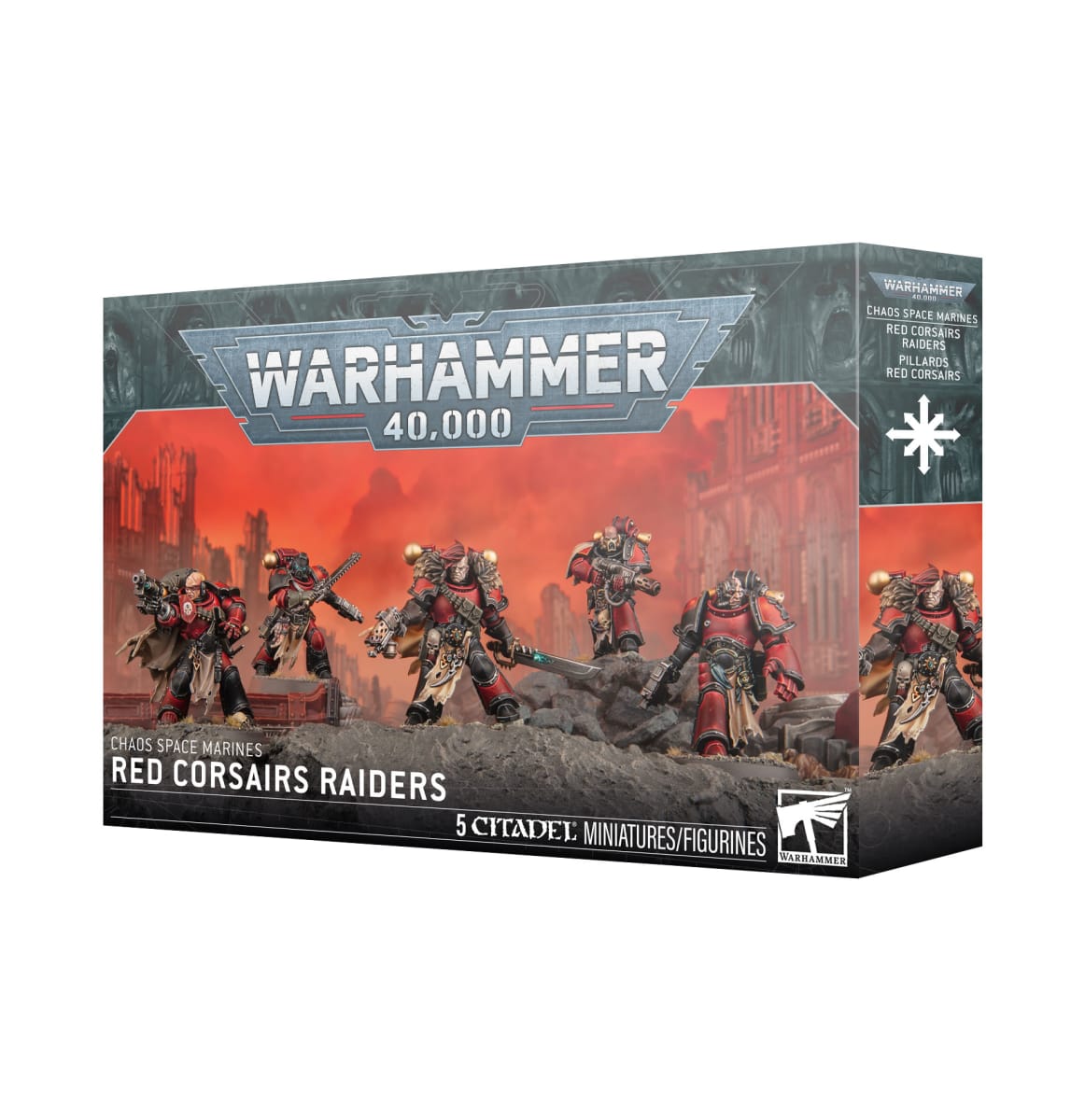 CHAOS SPACE MARINES:RED CORSAIRS RAIDERS1