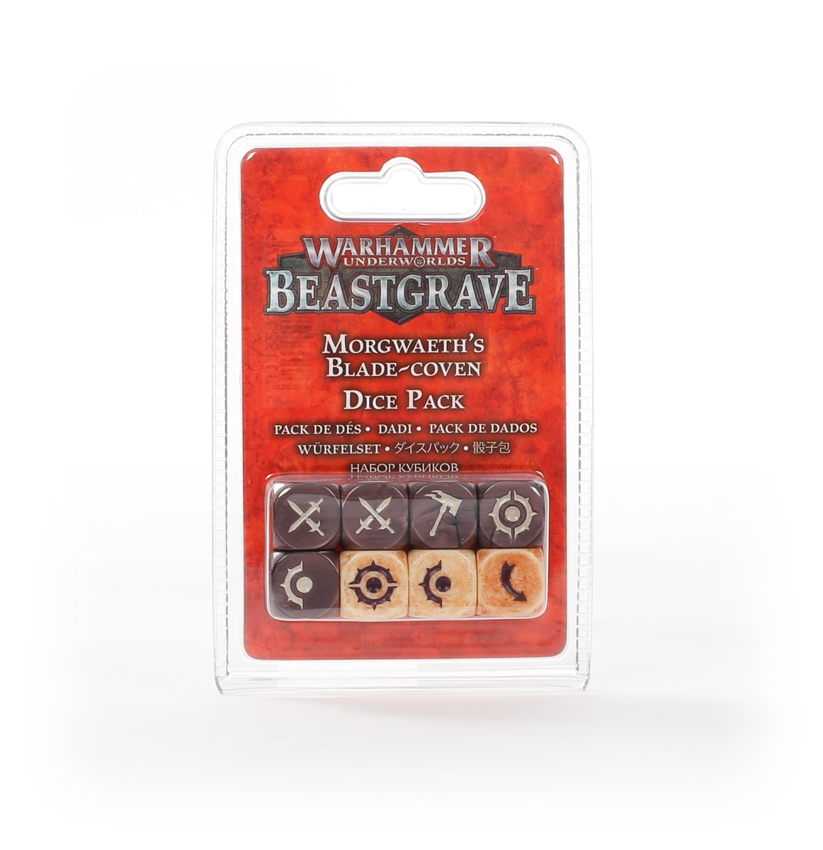 WHU: MORGWAETH'S BLADE-COVEN DICE PACK1