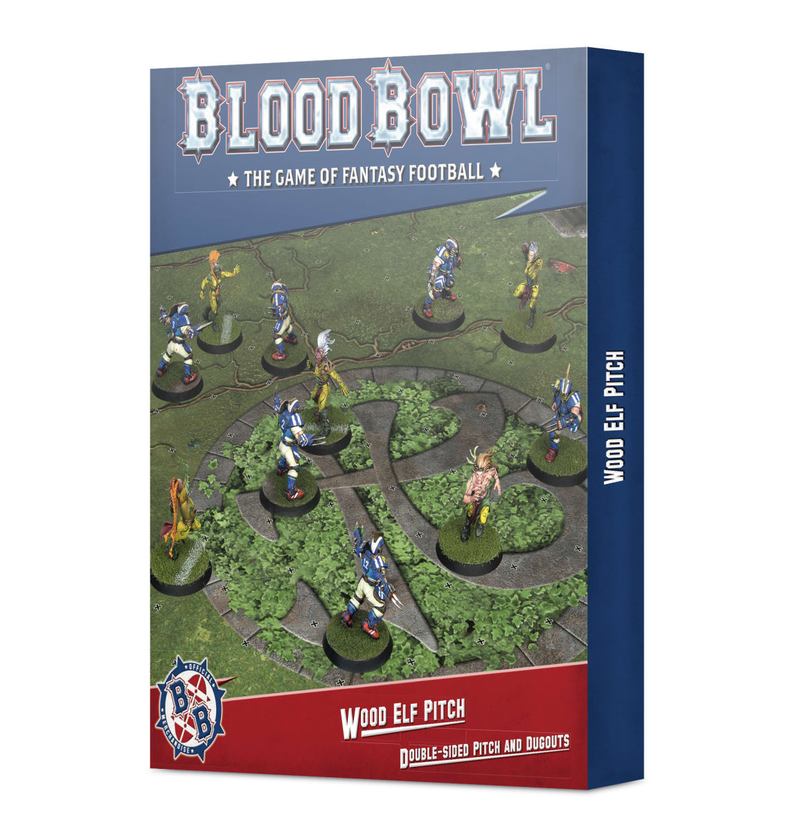 BLOOD BOWL: WOOD ELF PITCH & DUGOUTS1