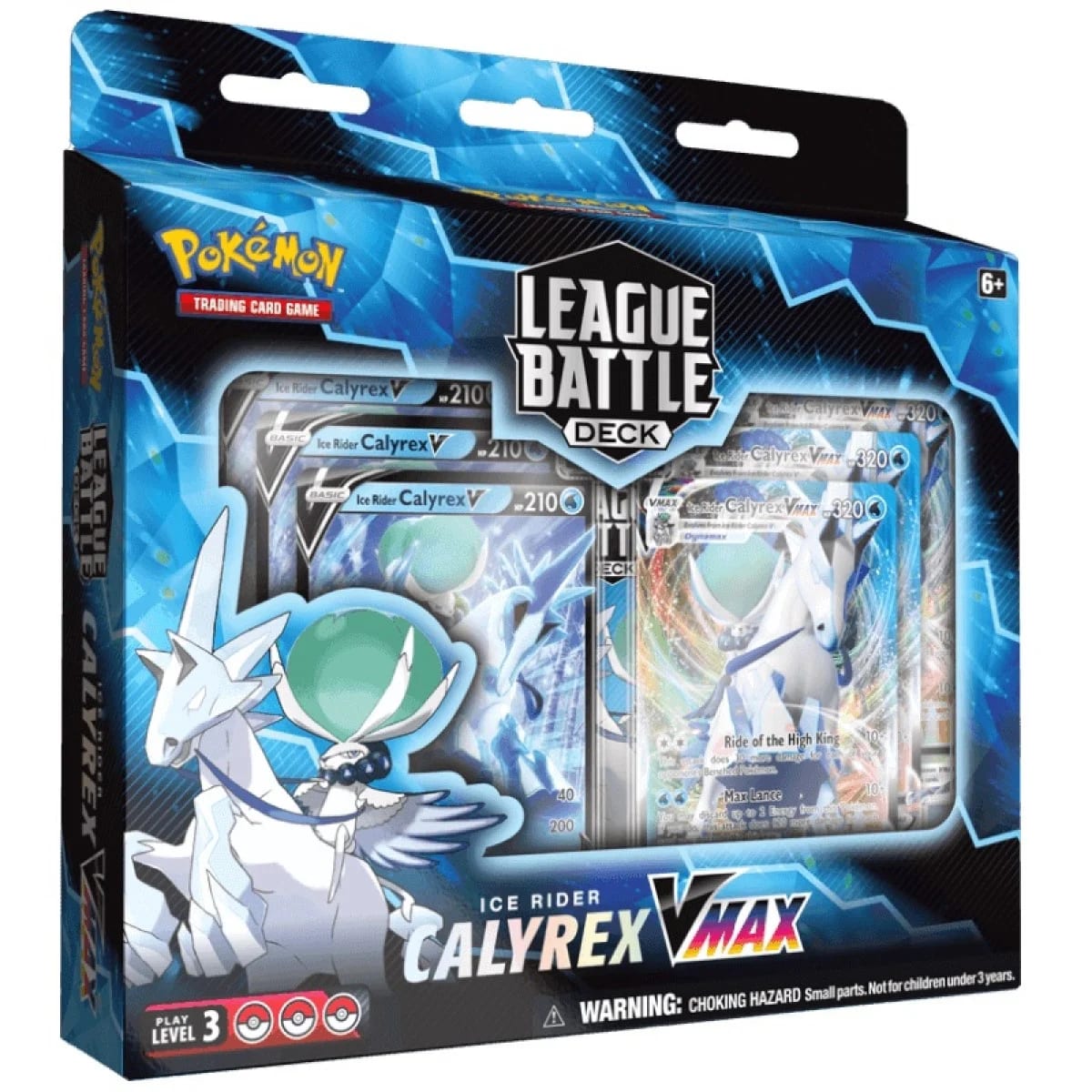 Pokemon TCG - ICE RIDER  CALYREX VMAX LEAGUE BATTLE DECK INGLÉS1