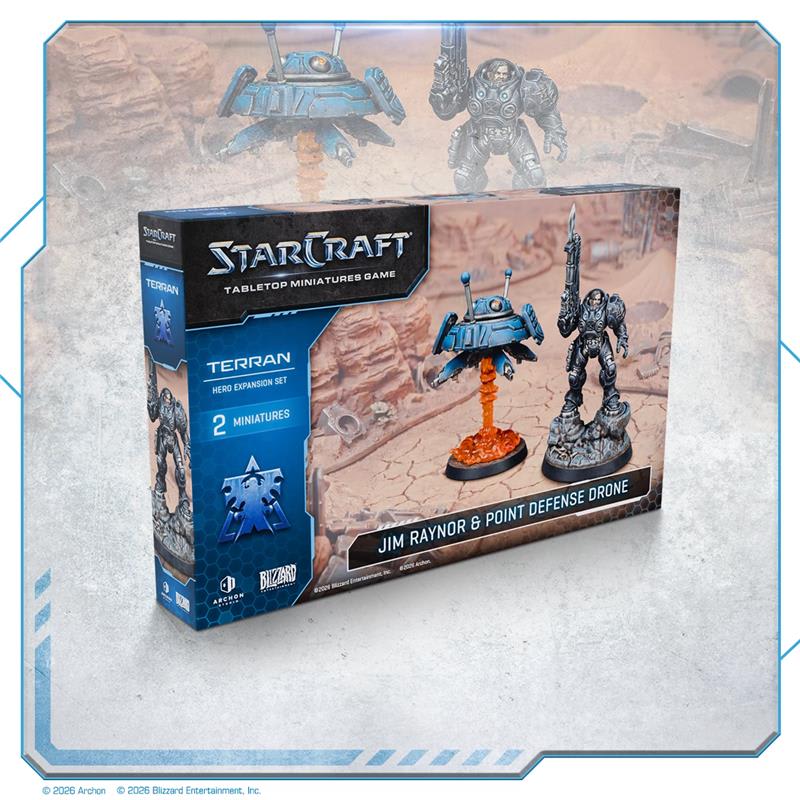 JIM RAYNOR (RAYNOR'S RAIDERS) - TERRAN - HERO EXPANSION SET1