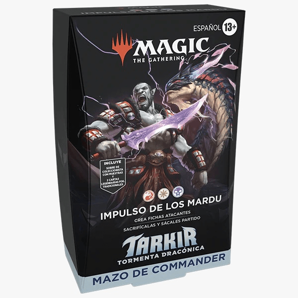 MTG: SPANISH TARKIR DRAGONSTORM COMMANDER DECK - MARDU SURGE1