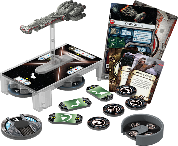 STAR WARS ARMADA: CORELLIAN CORVETTE (INGLES)2