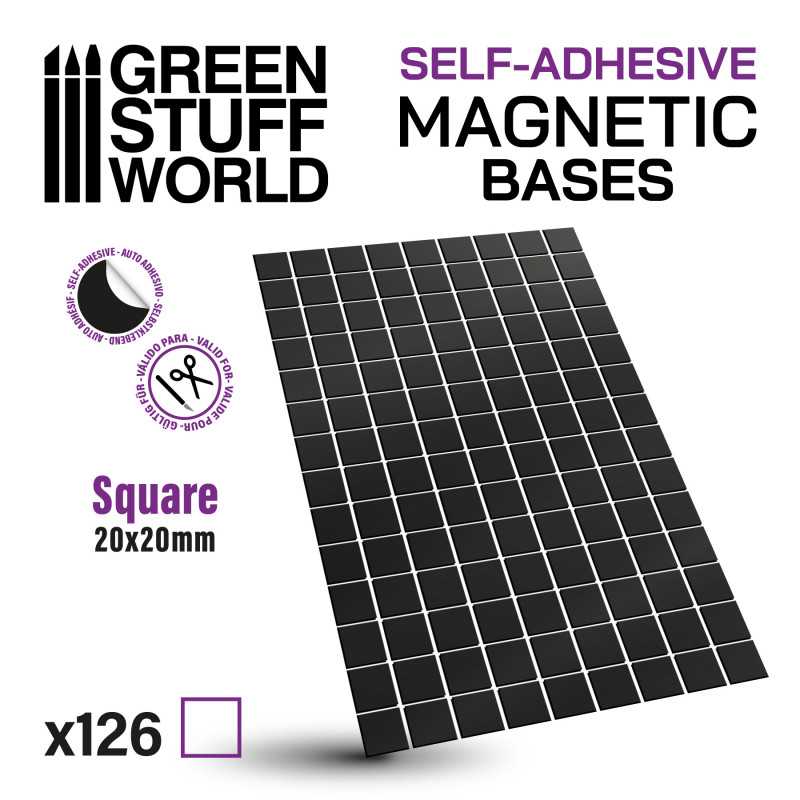 IMAN PRECORTADO / MAGNETIC PRECUT SIZES - ADHESIVE SQUARES 20X20MM1