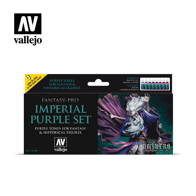 Fantasy Pro Set Imperial Purple (8), 17 ml.1