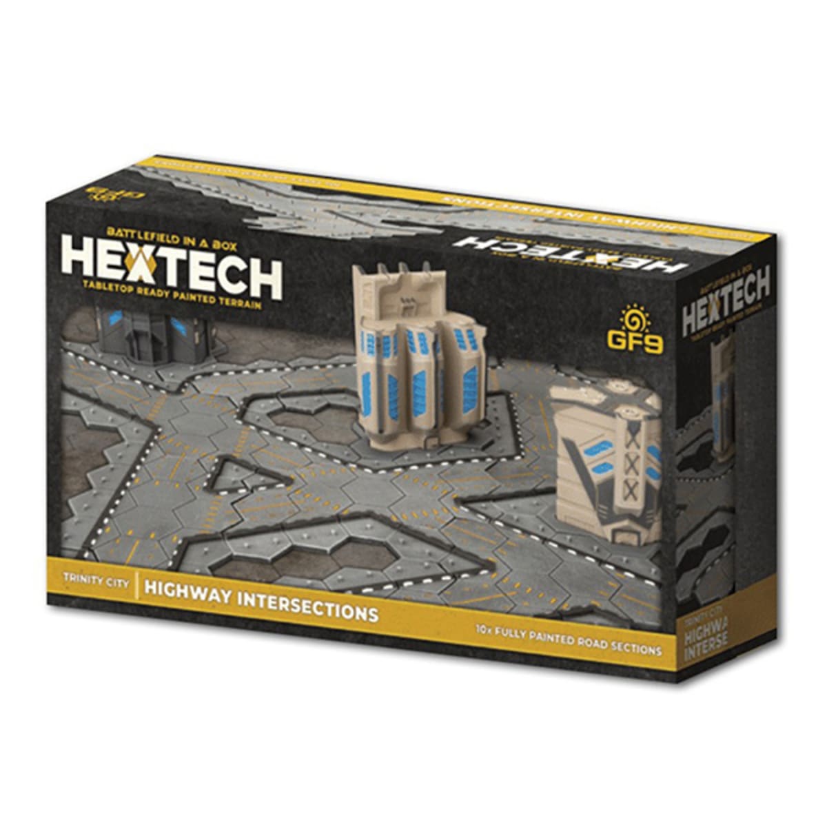 BATTLEFIELD IN A BOX - HEXTECH TERRAIN- WAVE 2- HIGHWAY INTERSECTIONS1