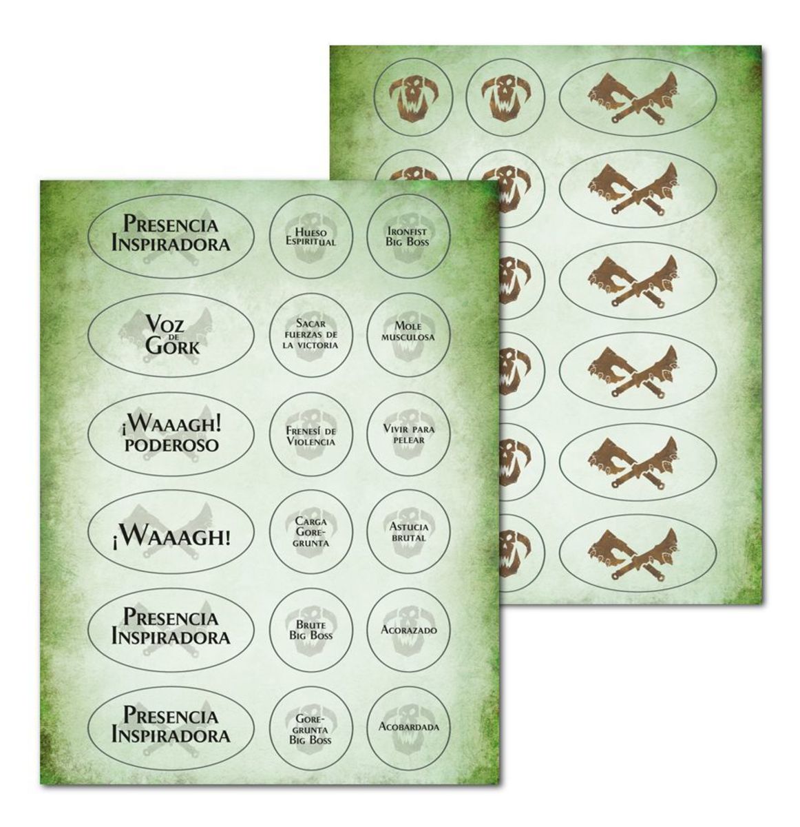 WARSCROLL CARDS: IRONJAWZ (SPANISH)3