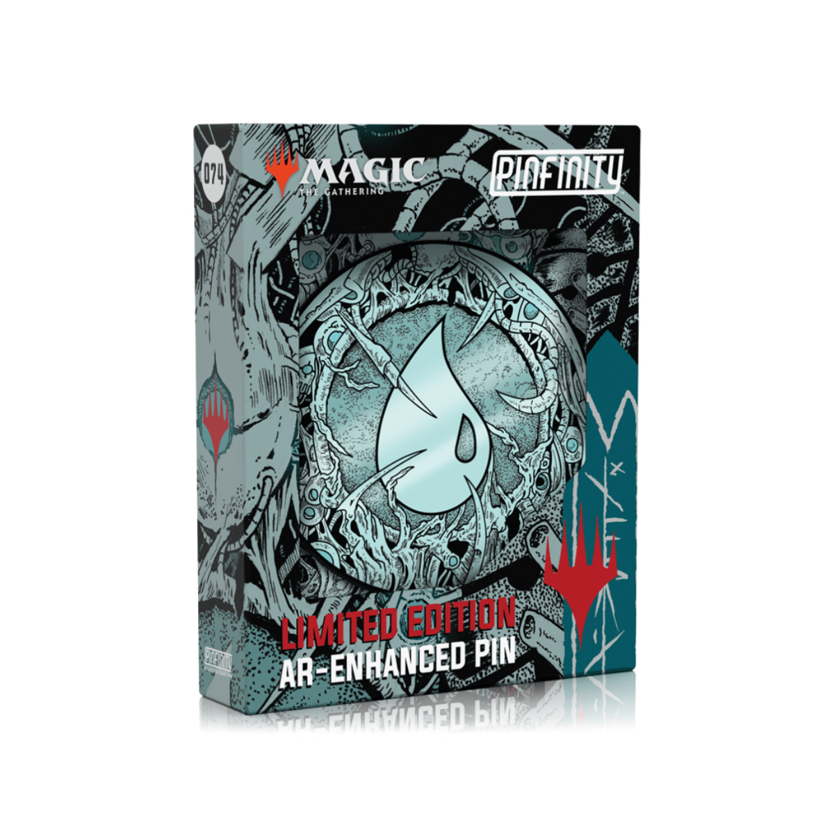 Pin MTG Phyrexia All Will Be One- Infect Island Mana AR Pin1