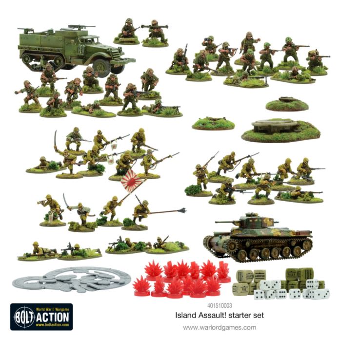 Island Assault! Bolt Action starter set (Spanish)1