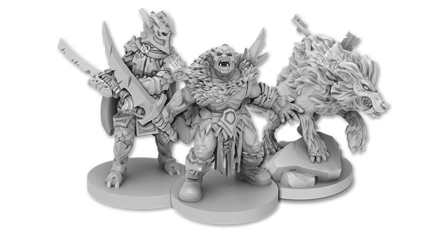 VIAJES POR LA TIERRA MEDIA: PACK DE FIGURAS VILLANOS DE ERIADOR (ESPAÑOL)2