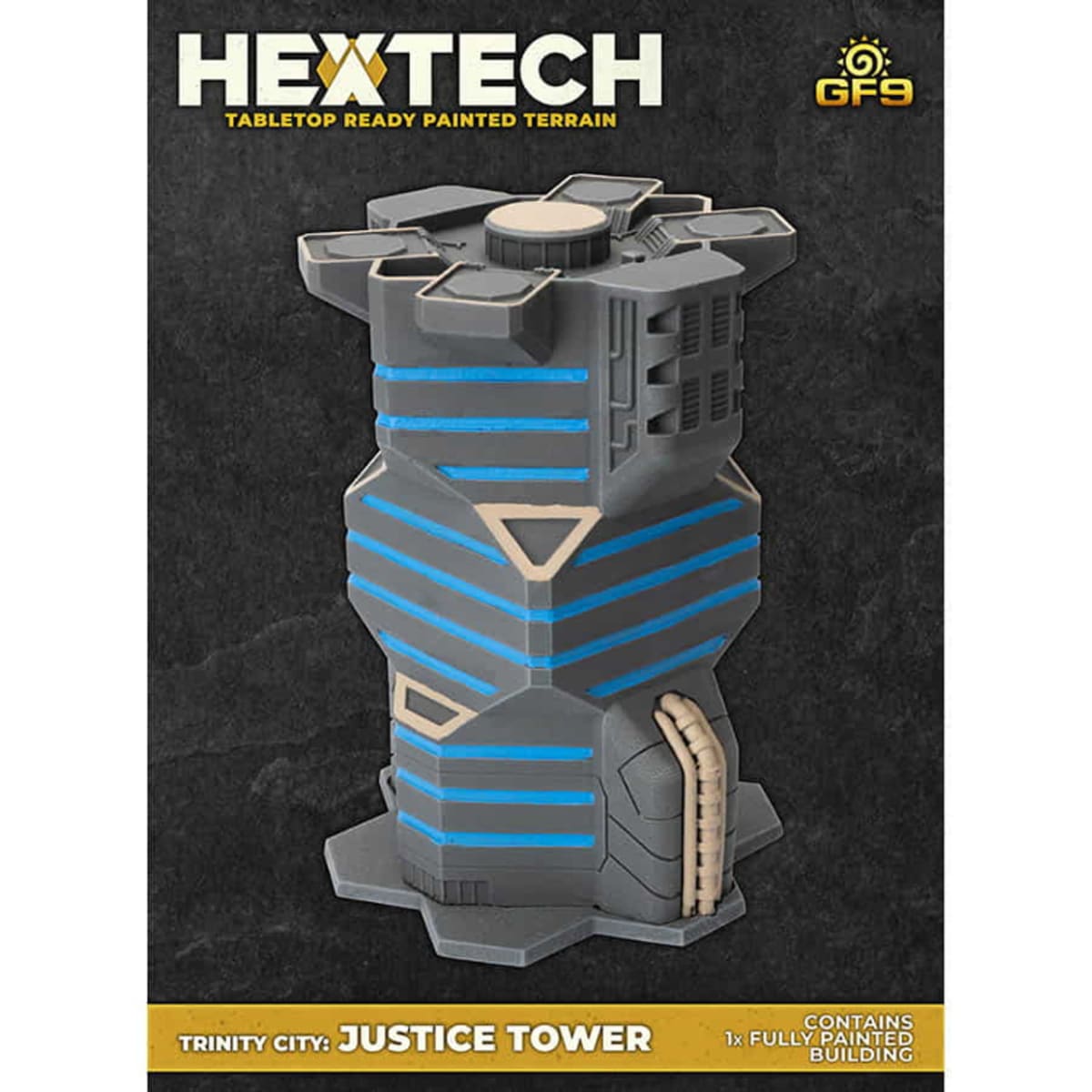 BATTLEFIELD IN A BOX - HEXTECH TERRAIN- WAVE 1- JUSTICE TOWER1