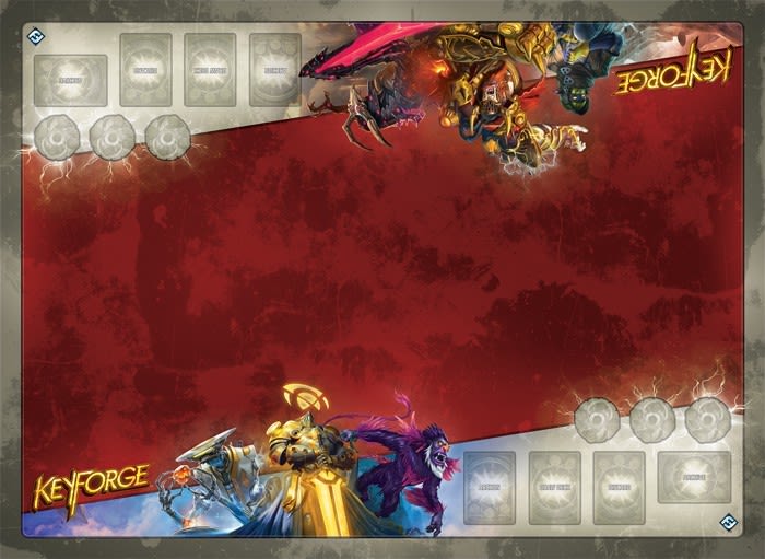 KEYFORGE: ARCHITECT'S VAULT TWO-PLAYER GAMEMAT1